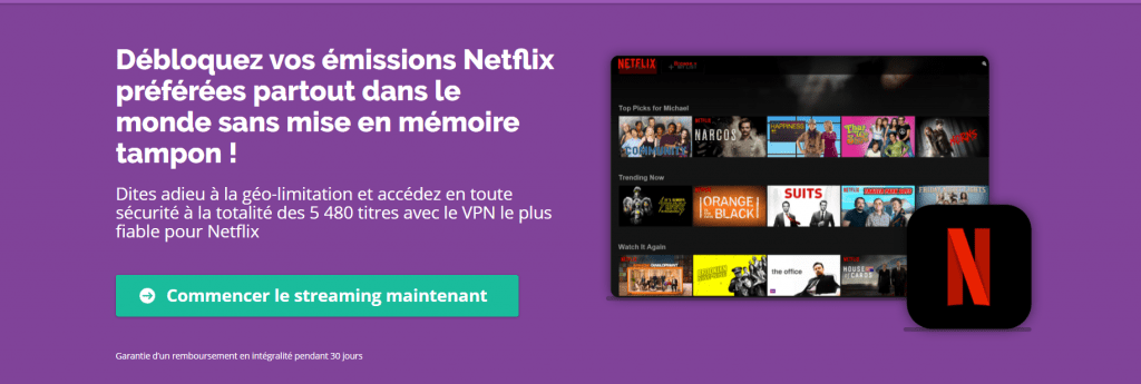 Privatevpn pour regarder Netflix