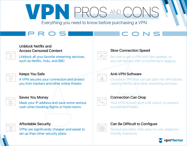 VPN pros and cons