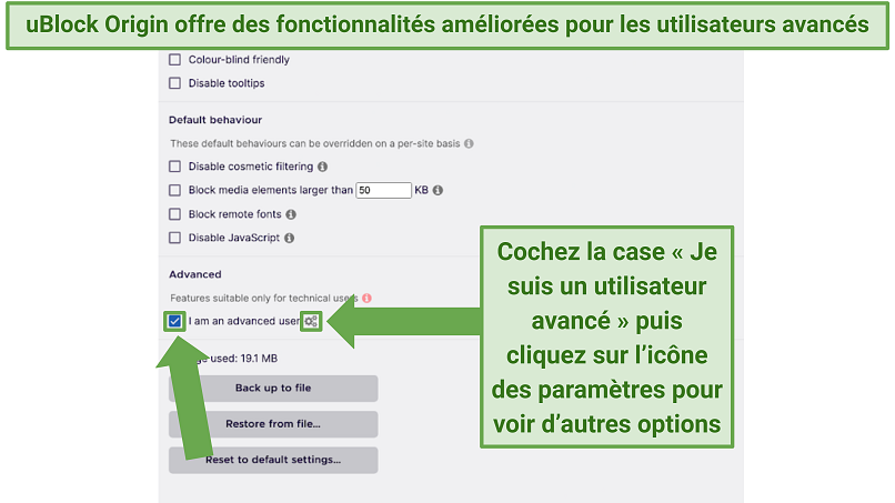 Screenshot showing how to toggle your filters in AdGuard