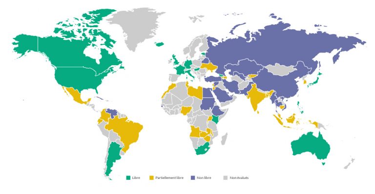 La liberté du Net en 2024