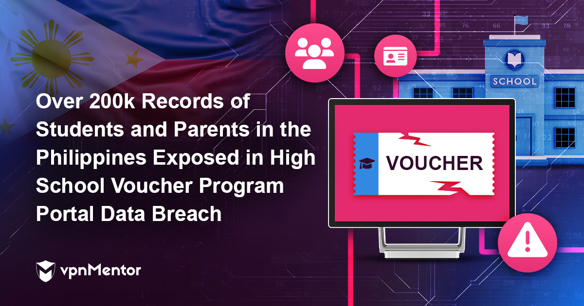 Over 200k Records of Students and Parents in the Philippines Exposed in High School Voucher Program Portal Data Breach