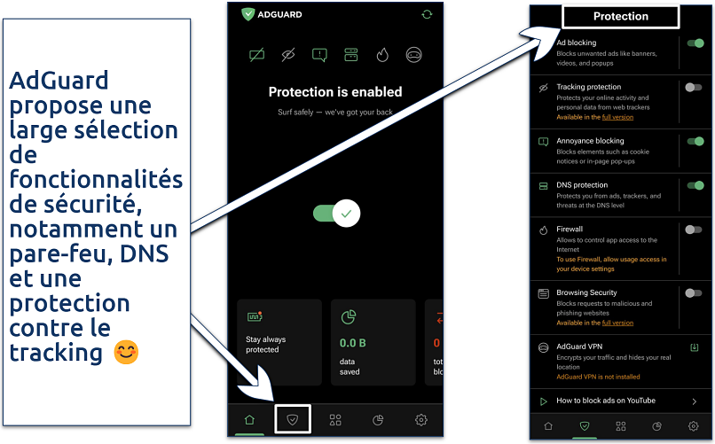 Screenshot of the Ad Guard